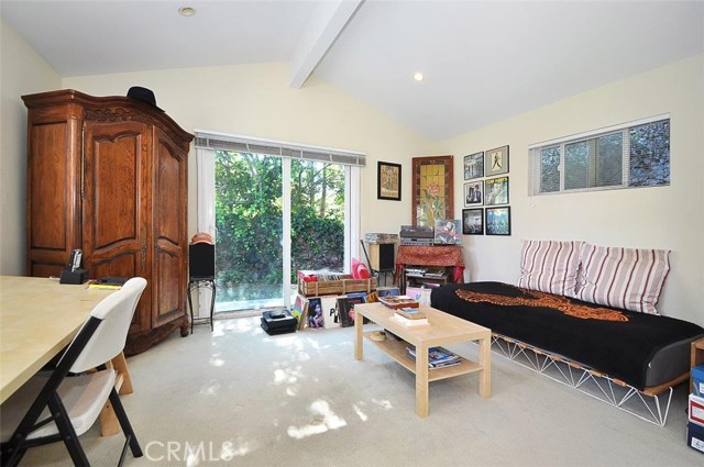 Living room of the guest house