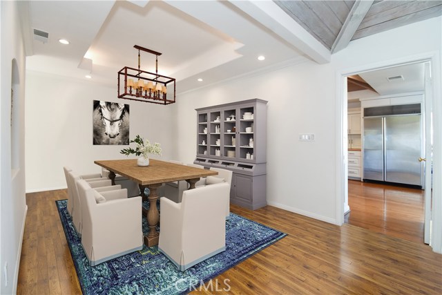 Dining room - staged