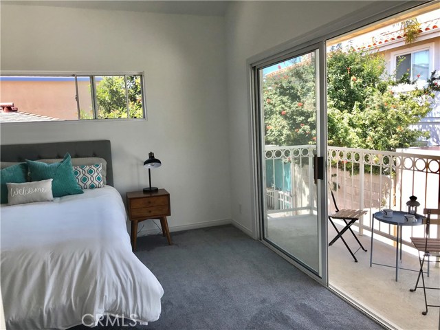 Lots of extra space for furnishings and a delightful step-out balcony for relaxing with your morning coffee.