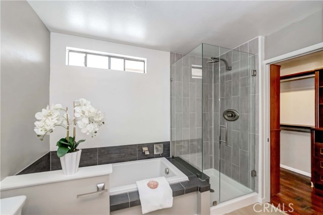 Master Bathroom w/walk-in closet access