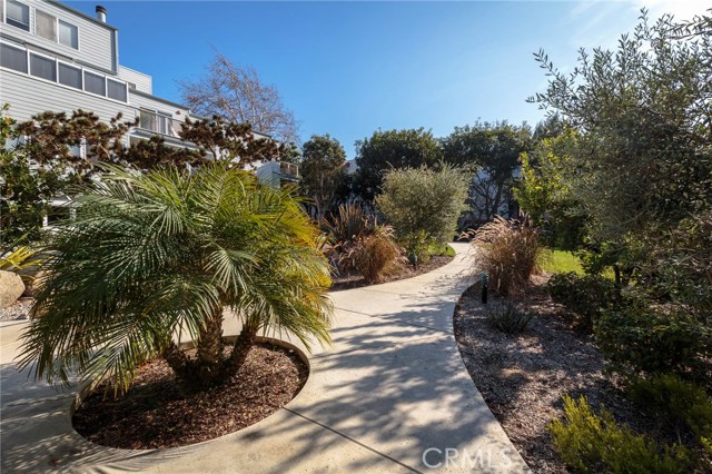 Lush Landscaping and walking paths