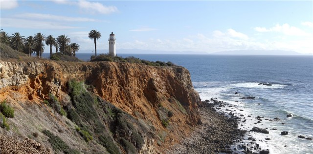 View from the walking path