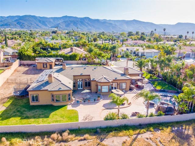 Overlooking the Home from the Rear View