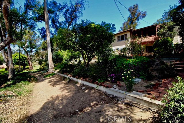 Trail access behind rear of home