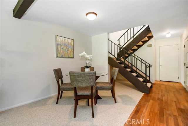 Hardwood Floors in the Entry and Kitchen