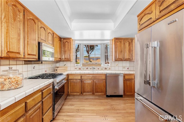 Nice sized kitchen with updated appliances.