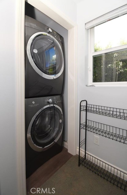 Laundry closet. W/D are included
