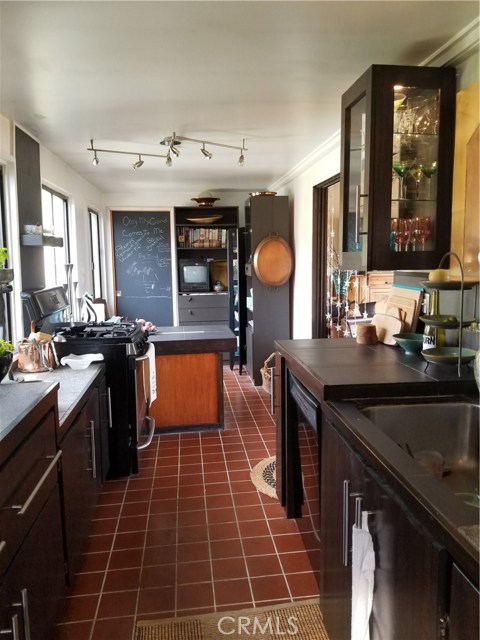 Upstairs kitchen