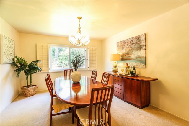 Formal Dining Room off of Kitchen.