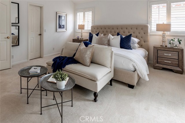 Spacious bedroom and wait until you see the walk-in closet!