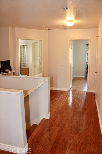 2nd floor hallway with beautiful hardwood floorings