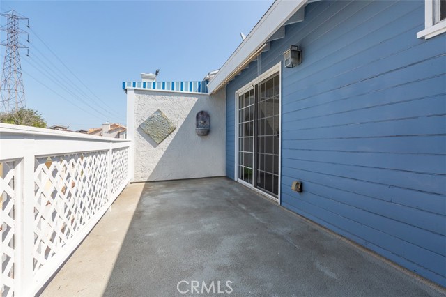 Balconies offer a wonderful breeze