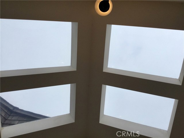 Stairway skylights to provide natural light to the house