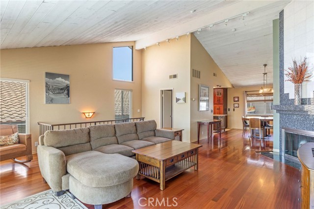 Big marble faced fireplace, large formal dining room and totally upgraded kitchen.