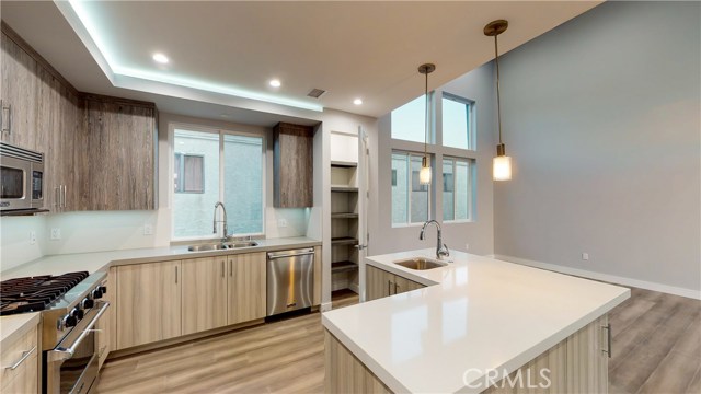 OPEN CONCEPT KITCHEN WITH ISLAND AND 2ND PREP SINK