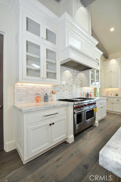 Gourmet Kitchen with Top of the Line Appliances & Built-ins