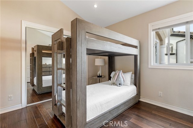 Vaulted ceilings, mirrored sliding doors, CA closet upgrades