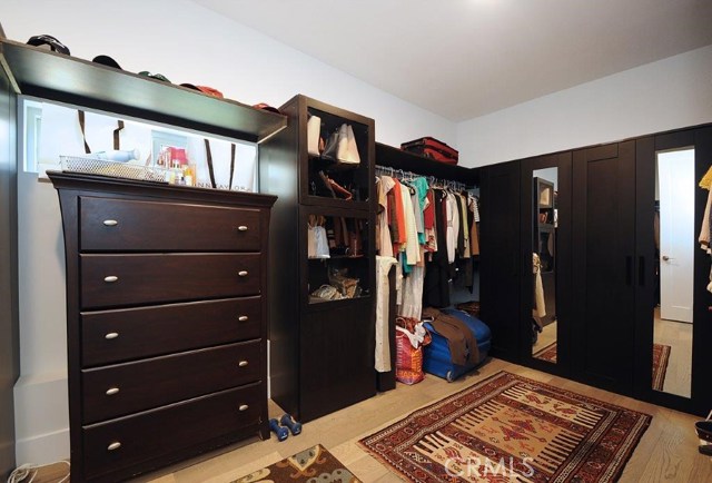 Walk-in Closet in Master Bedroom