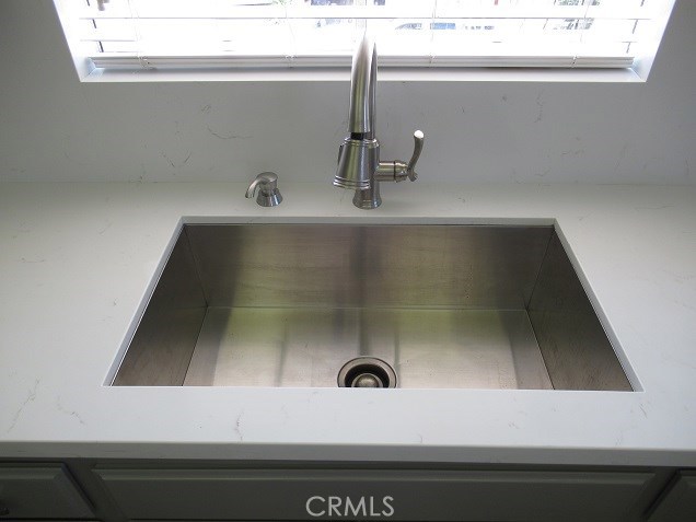 Kitchen: New Stainless Steel Sink and quartz counter tops