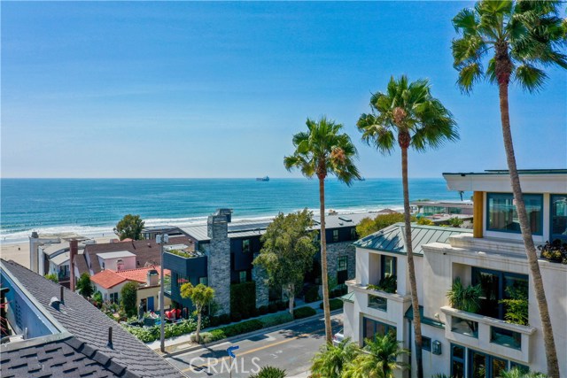 Unobstructed ocean view facing North