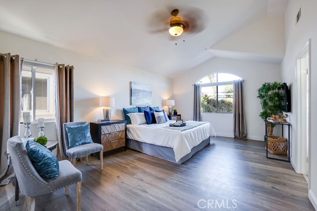 Spacious Primary Bedroom with additional space, perfect for a couch for reading, desk for home office, crib-the possibilities are endless!