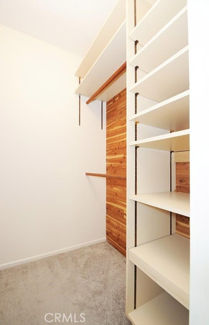 Walk-in Closet with Cedar Lining