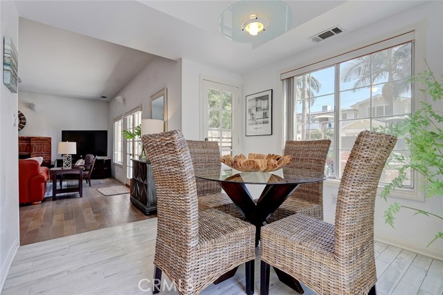 Breakfast Nook with View to Family Room