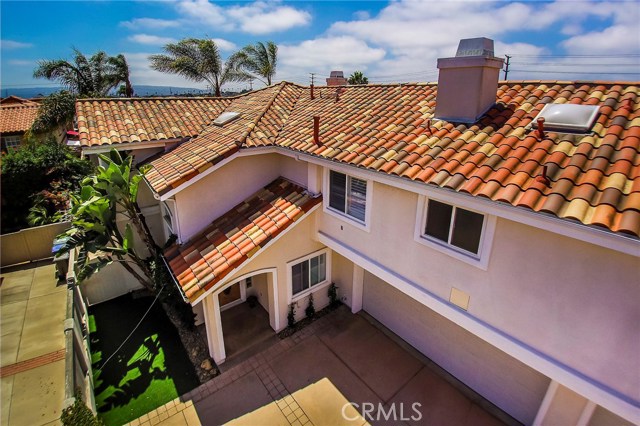 Arial view of home exterior.