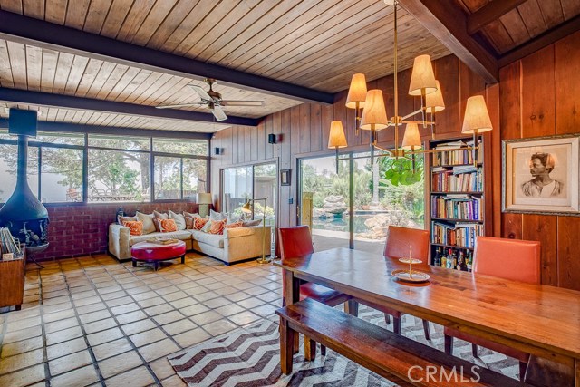 Dining room and family room