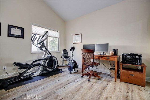 Bedroom 3 currently used as office / gym