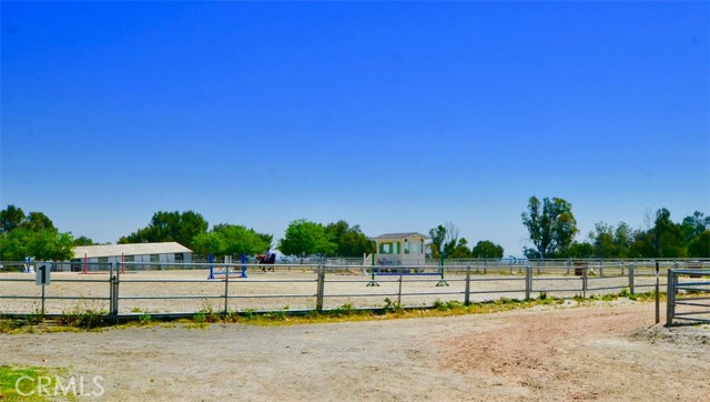 Large show jumping arena at Ernie Howlett Park where the Portuguese Bend National Horse Show takes place each September.