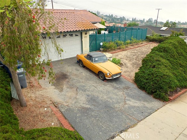 Front Garage and Patio of Home