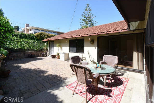 Rear Patio area