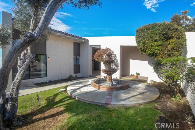 Front yard fountain