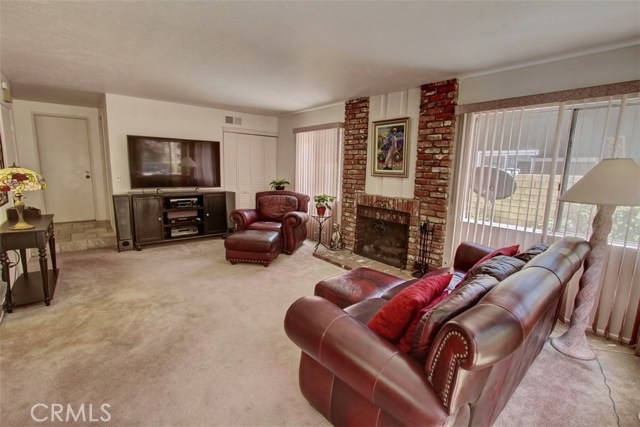 Enjoy the ample family room with your cozy fireplace for those winter nights