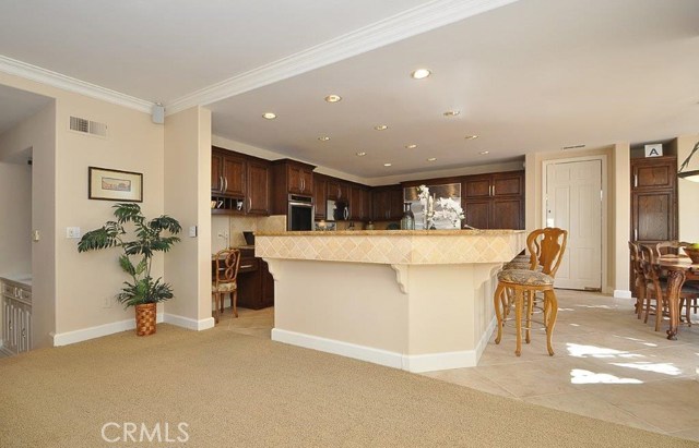Ample Counter Seating in Kitchen