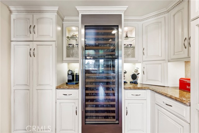 Extra Cabinets and Sub Zero Wine Vault