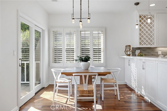Breakfast Nook Open to Kitchen and Family Room