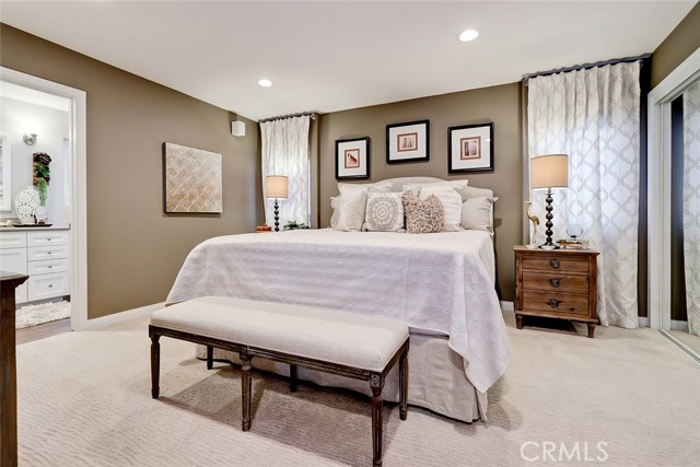 Entry Level Main Floor Master Suite Area.