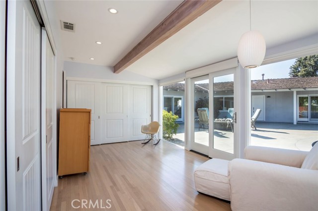 The master bedroom closets in the lounge make for the ultimate dressing room setting, rivaling your favorite department store.