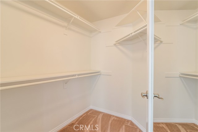 Large, walk-in closet.