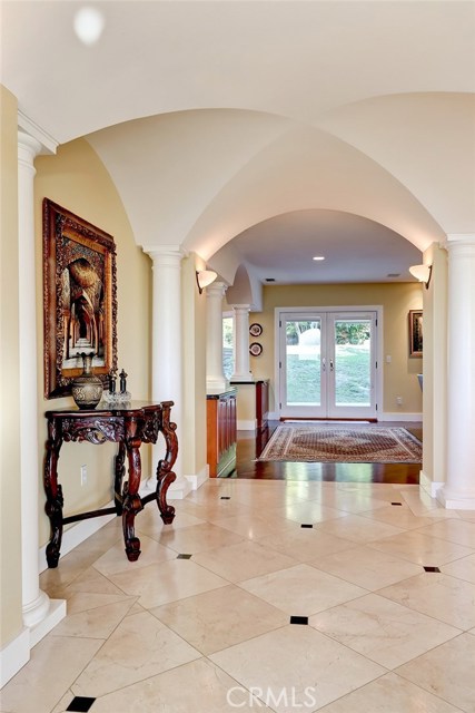 Entry to Kitchen and Family Room