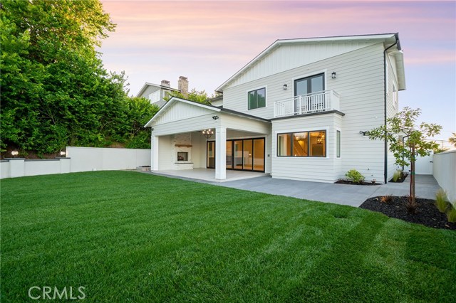View of house from backyard.