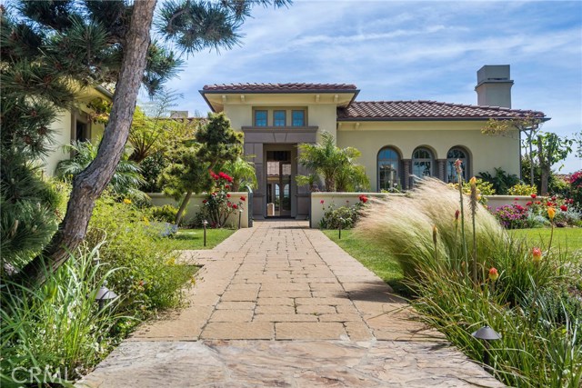 Custom pavers and landscaping in the Oceanfront development in Rancho Palos Verdes.