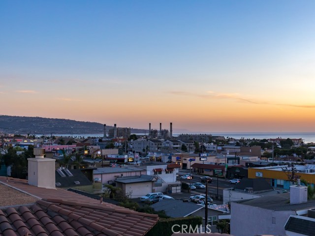 Sunset from rooftop to South