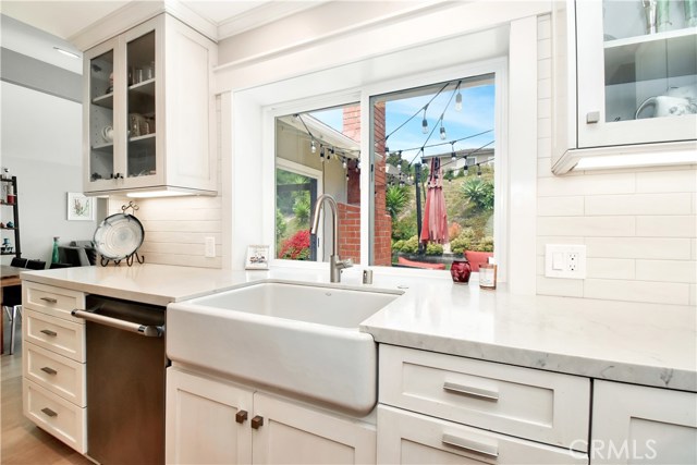 Kitchen Counter and Utility Sink