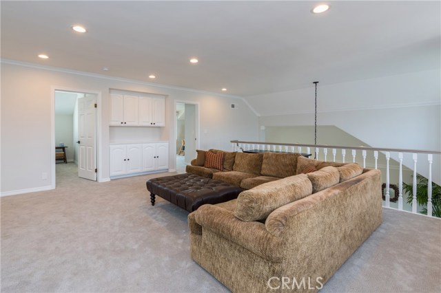 This is the 2nd family room upstairs...such a versatile room off of the 3 upstairs bedrooms!
