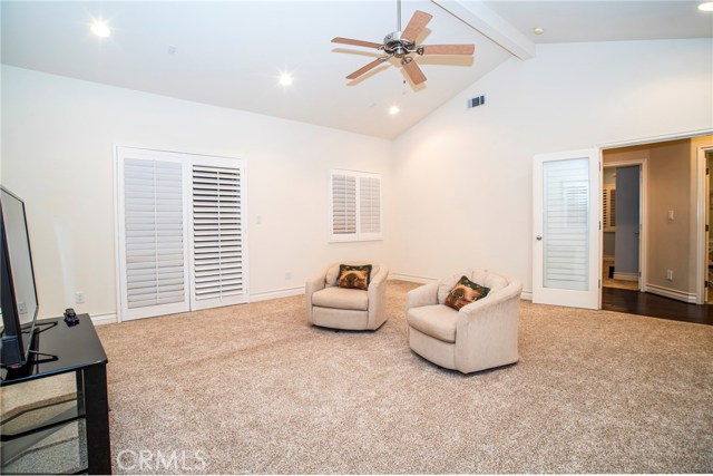 Ginormous upper family room or media room... great views of Palos Verdes from the balconies!