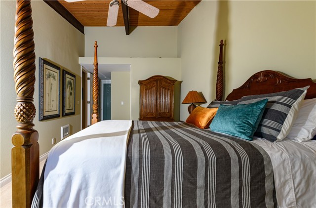 View of Master Bedroom with ensuite at far end