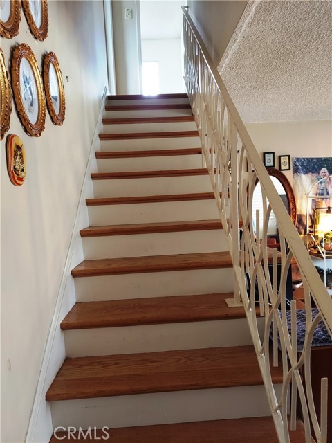 Back house staircase.